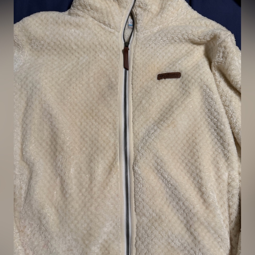 Columbia Soft Cream Fleece Jacket XXL